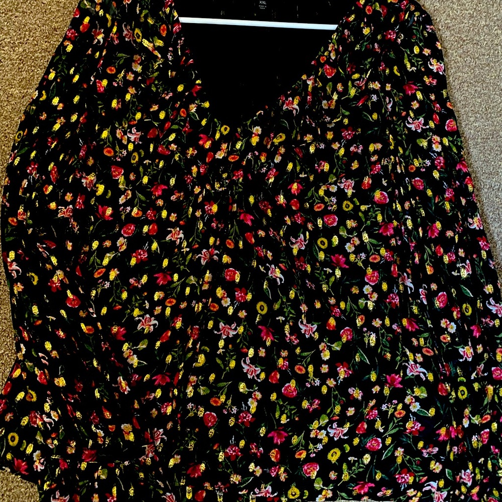 J.Crew floral blouse